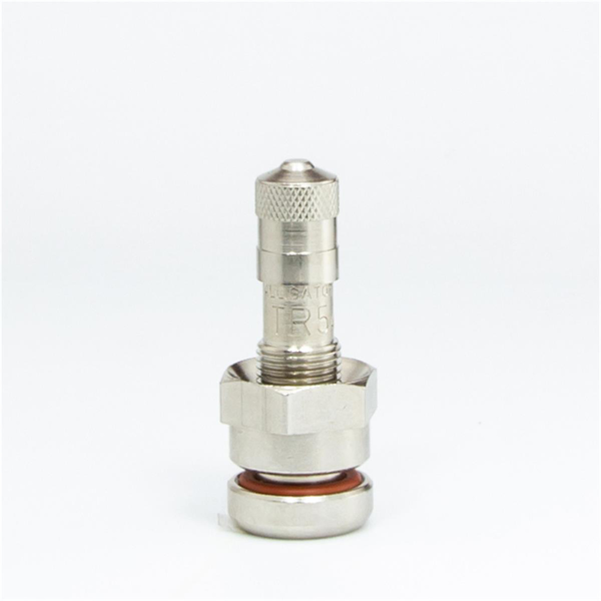 Apex Tool Group Straight Truck Valve — 1.26in. Length, Nickel-Plated, 203 PSI, Pack of 25, Model# ALL97720